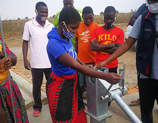 Ensuring sustainability of KOICA supported community water points in Malawi