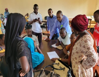 Institutional triggering for local government and community leaders in Machinga district.