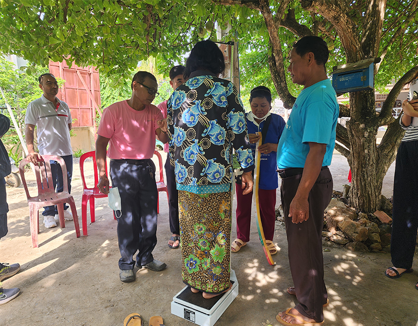 캄보디아 사업현장 둘러보기 2편 - 주민 검진의 날, 비감염성질환(NCD) 스크리닝 데이